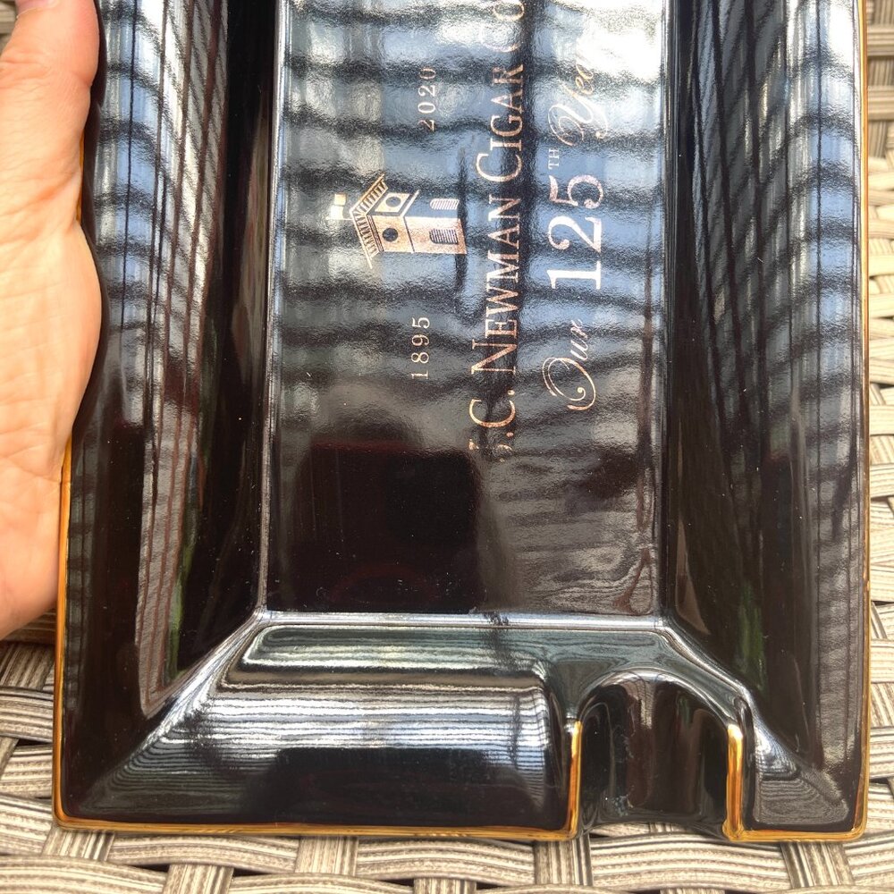 J.C. Newman 2 Cigar Porcelan Ashtray in Box - Picture 5 of 11